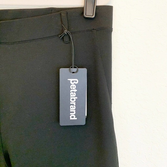 Betabrand | NWT XL Petite Classic Black Yoga Pants - Picture 7 of 7